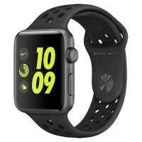 Смарт-часы Apple Watch Nike  42mm Space Gray Al/Black (MQ182RU/A)