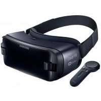 Очки виртуальной реальности SAMSUNG Galaxy Gear VR SM-R324, темно-синий [sm-r324nzaaser] SM-R324NZAASER