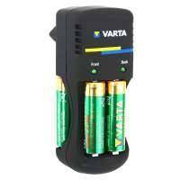 зарядное устройство AA/AAA VARTA Pocket Charger + аккумуляторы АА 2500mAh 4шт. 