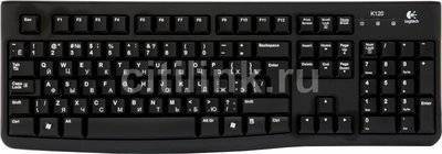 Клавиатура LOGITECH K120 USB черный [920-002522] 