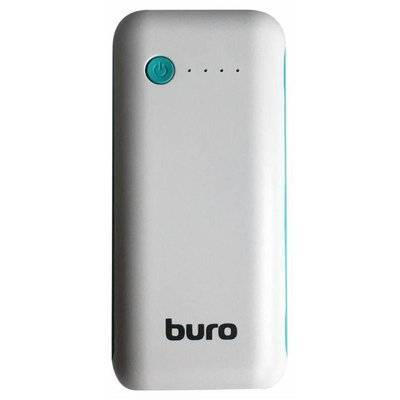 Внешний аккумулятор Buro 5000 мАч бело-голубой RC-5000WB 