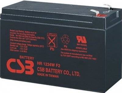 Батарея CSB 12V/9AH HR1234W F2 
