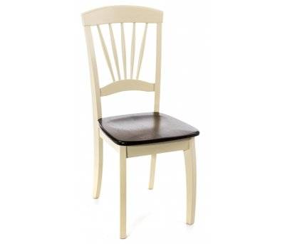 Стул Мебель Малайзии Jin D-86 cream / cappucino wooden seat 