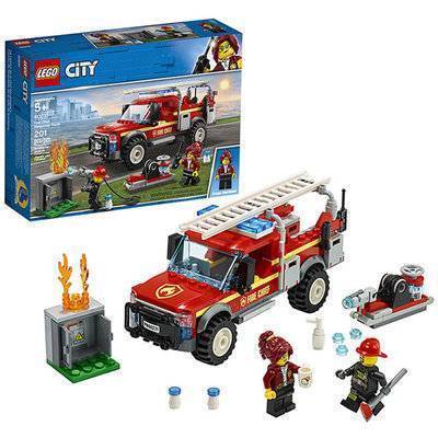 Конструктор LEGO City 60231 Конструктор Лего Грузовик начальника пожарной охраны 