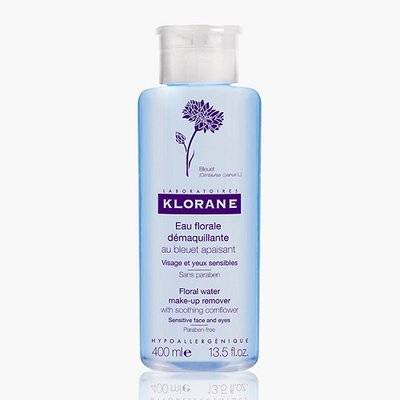 Klorane Мицеллярная вода для снятия макияжа с экстрактом василька 400 мл (Klorane ) Eye Care Range 