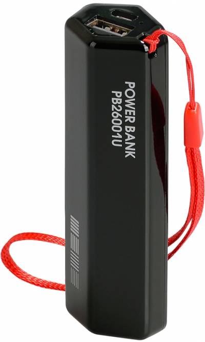 Портативное зарядное устройство InterStep Power Bank 2600 мАч, PB26001U 
