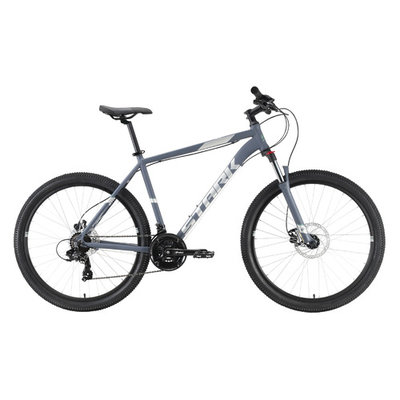 Велосипед Stark Hunter 27.2 HD (2021) горный рам.:18" кол.:27.5" серый/серый 15.9кг (HC-389D502) 